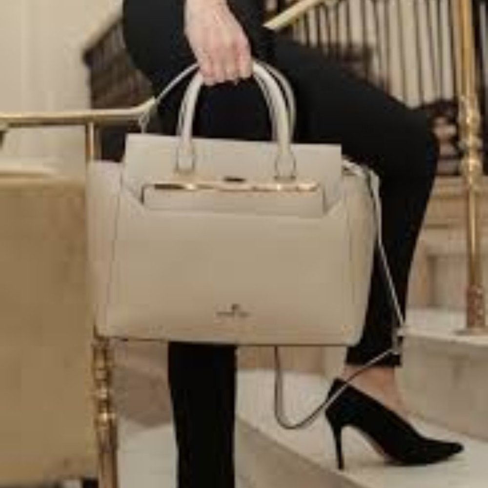 Celine Dion Grazioso Faux Leather Satchel